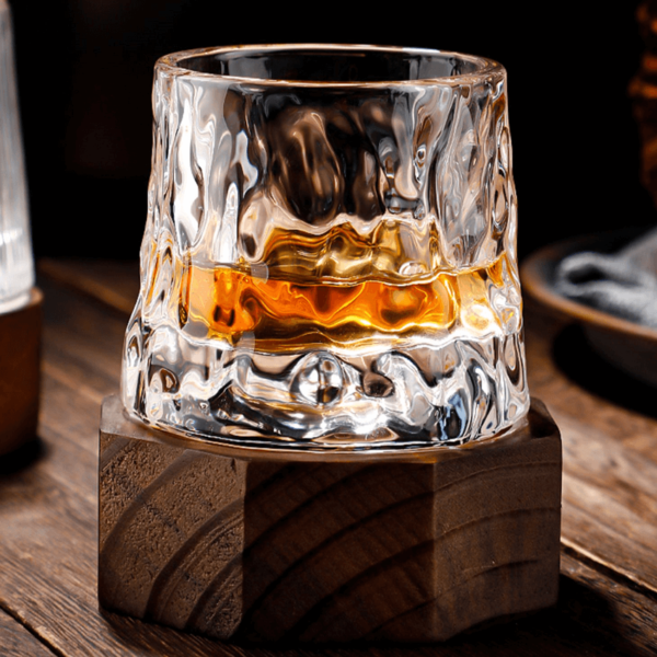 Spinning Top Creative Whiskey Glass 5