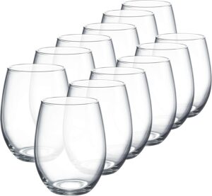 Luminarc stemless wine glass