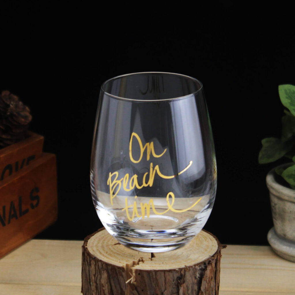 Stemless Wine Glass