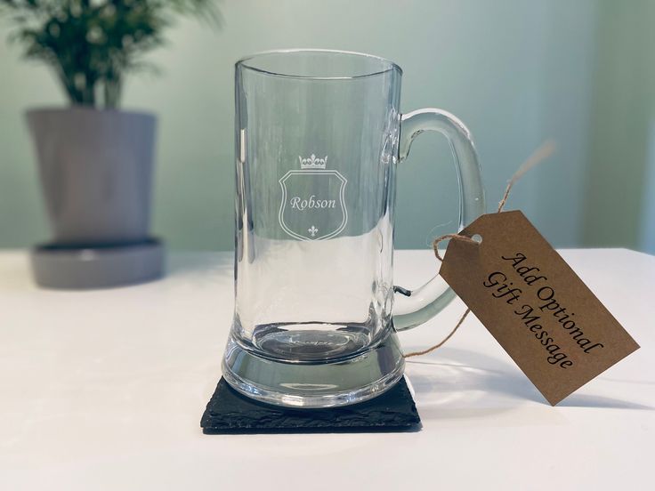 Personalized Beer Mugs With Coaster