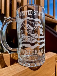 Personalized Beer Mugs in Etching