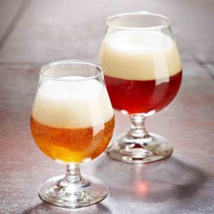 verres à bière tulipes