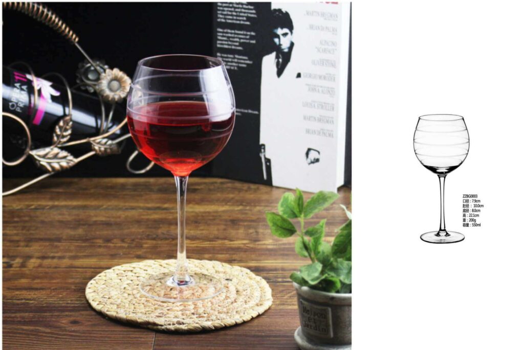 Burgund Wine Glasses