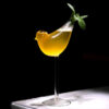 Elegant Bird Cocktail Glass